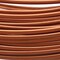The Beadsmith Half-Round Craft Wire - Wire Elements - Medium Temper - 18 Gauge, 7 Yard Coil - Antique Copper Color - Beading Wire Used for Jewelry Making, Wire Wrapping, and Other DIY Arts & Crafts